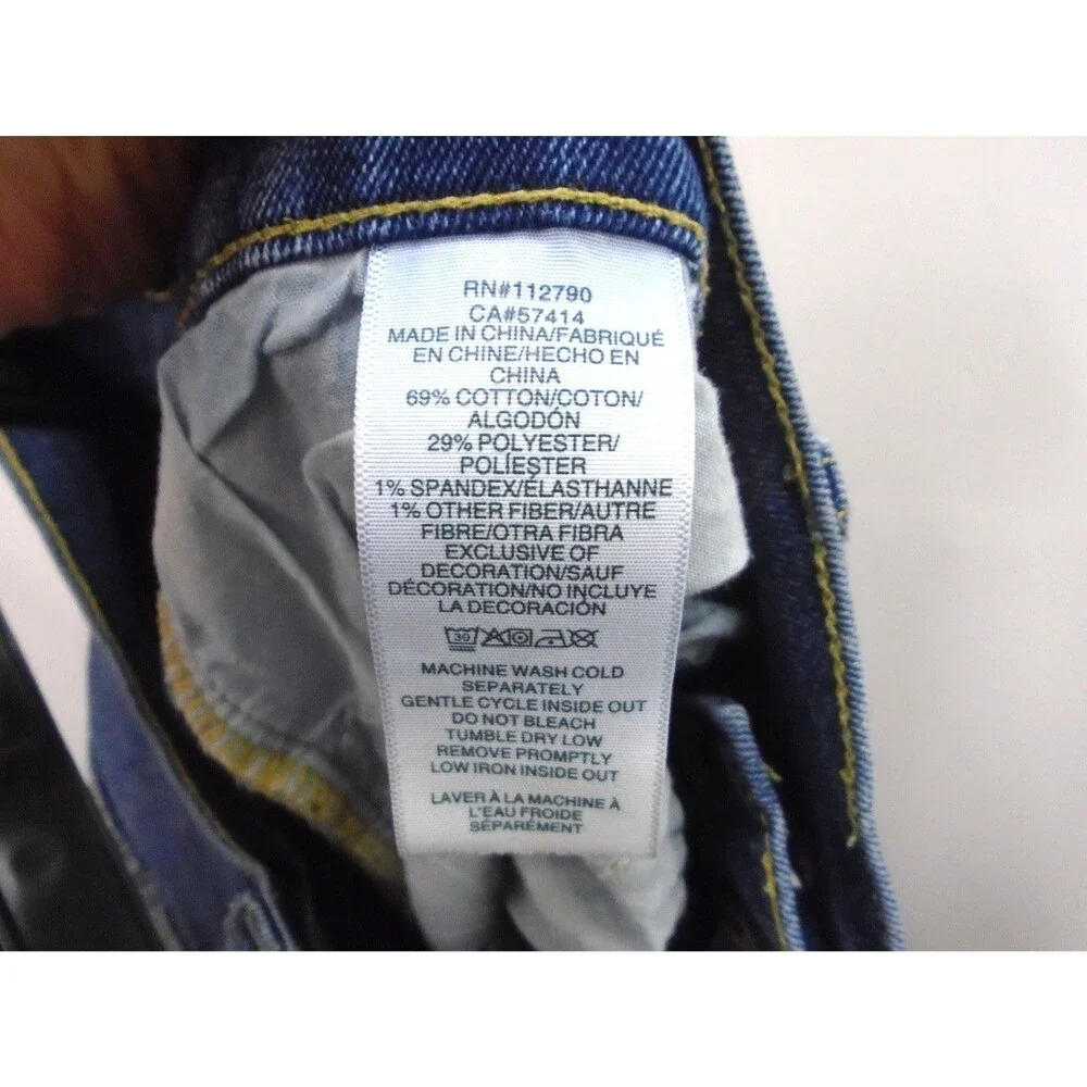 True Religion Ricky Jeans Men 36 Relaxed Straight Leg Med Wash Whiskered Stretch